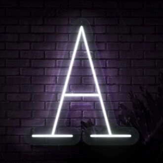 Personalized Initial Letter A Neon Sign MNC41520