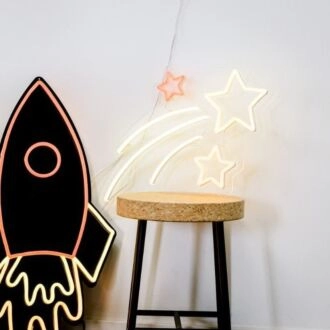 Sternspur-Neonschild