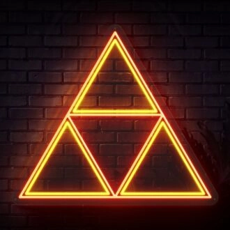 Triforce-Neonschild