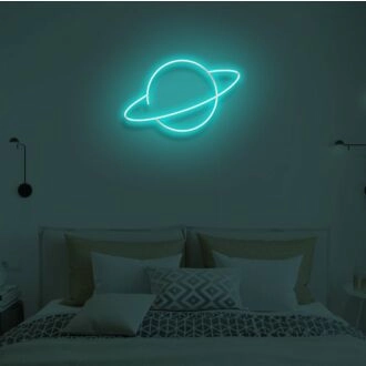 PLANET" LED neon sign