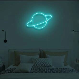 PLANET" LED-Neonschild