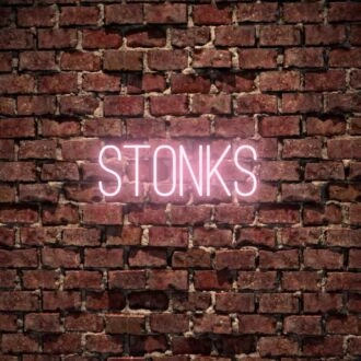 Stonks Neon Sign