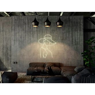 Lady Neon Sign