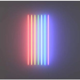 Regenbogenflagge Neonschild