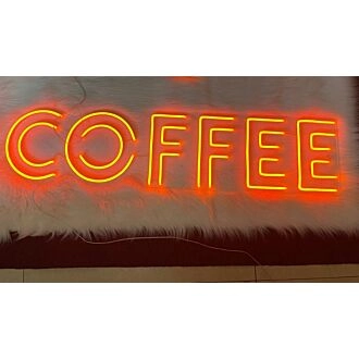 Coffee Double Line Neon Sign