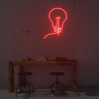 Die Lampenbirne Neonzeichen Kundenspezifisches Neonzeichen Lichter Nachtlampe LED-Neonzeichen Licht für Zuhause Party.