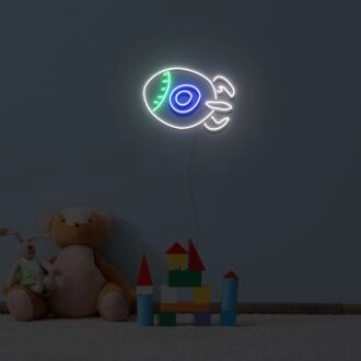 Mini-Rakete Neon Schild Mode Benutzerdefiniertes Neon Schild Lichter Nachtlampe LED Neon Schild Licht für Zuhause Party
