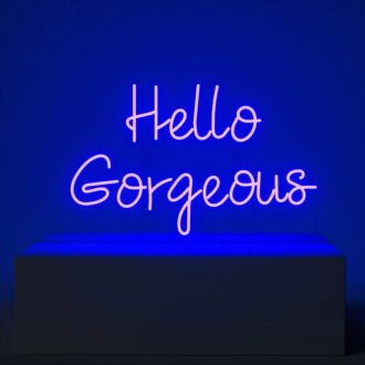 Hello Gorgeous Neon Sign