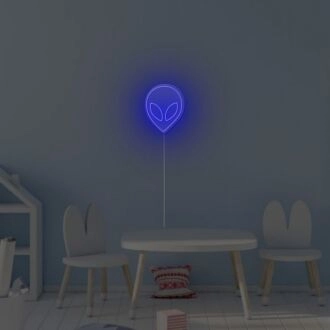 Alien Face Neon Sign