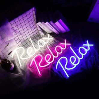 Relax – Led Neon Sign