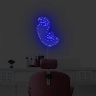 Face Neon Sign