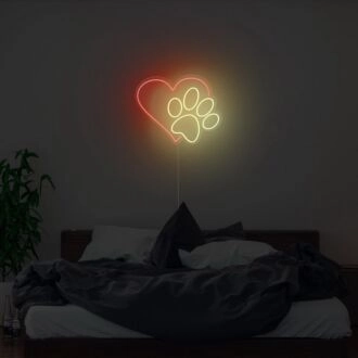 Paw Neon Sign