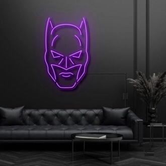 Batman Face Neon Sign