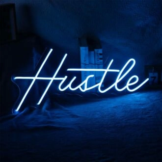 Hustle Neon Sign Custom Neon Sign Lights Night Lamp Led Neon Sign Light For Home Party