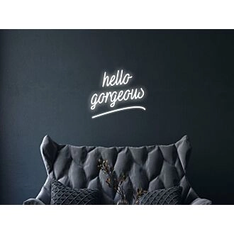 Hello Gorgeous Neon Sign