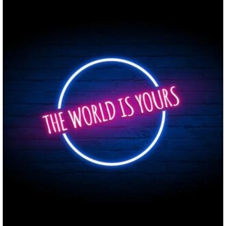 The Word Is Yours Neon Sign