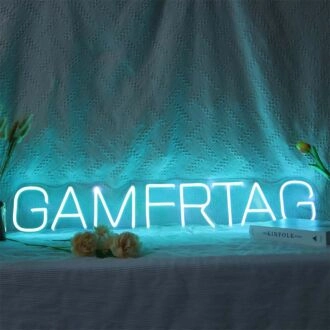 Gamertag Neon Sign