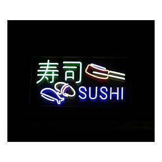 Sushi Fish Rice Japanese Food Neon Light Sign