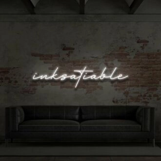 Inksatiable For Tattoo Studio Neon Sign