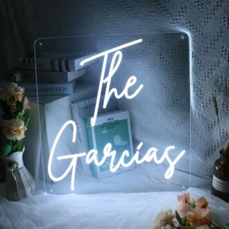 The Gaqcias Neon Sign
