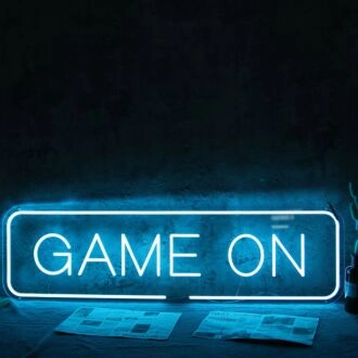 GAME ON Neon Sign