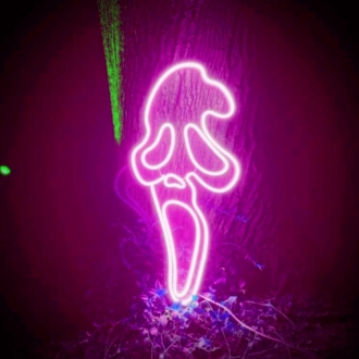 Gruseliges Geist LED-Neonzeichen