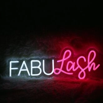 FABU Lash Neon Sign