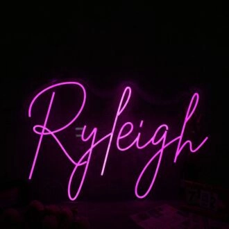 Rylerigh Pink Neon Sign
