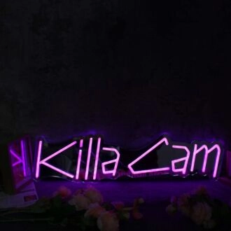 Killa Cam Pink Neon Sign