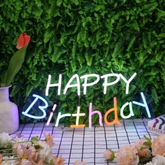 Happy Birthday Custom Neon Sign