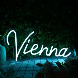 Vienna Blue Neon Sign