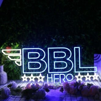 BBL Hero Custom Neon Sign