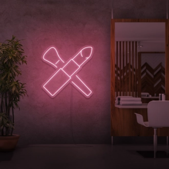 Neon-Schild Schönheitsset