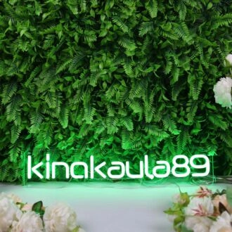 KingKaula89 Green Neon Sign