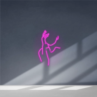 Verleidend Gezicht neon signs