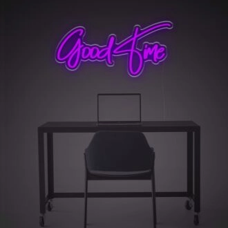 Good Time LED Neon Sign