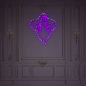 Couple Faces LED Neon Sign