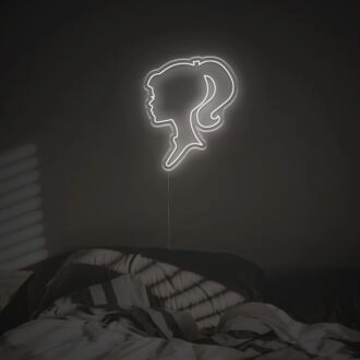 Lady Profile LED Neon Sign