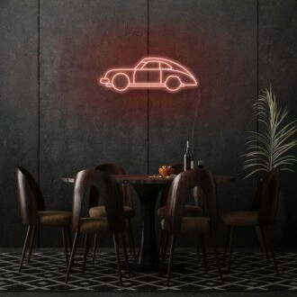 Porsche LED-Neonschild
