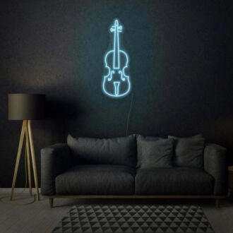 Musiker Violine LED Neon Schild