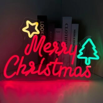 Merry Christmas Neon Sign