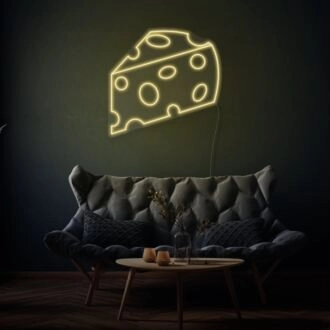 Piece Of Cheese LED Neon Sign