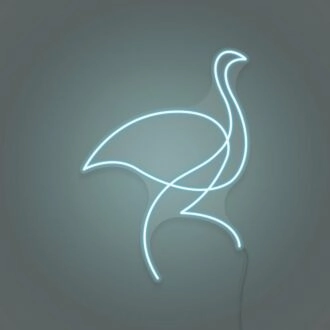 Neon Swan LED Light
