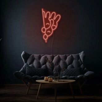 Peeking Bunny LED Neon Sign