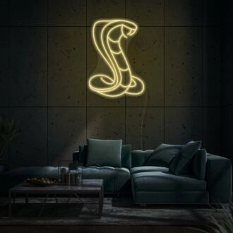 King Cobra LED Neon Sign