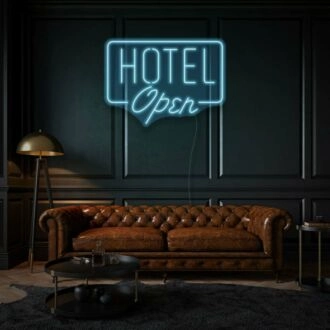 Customize Hotel Open LED Neon Sign