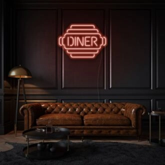 Customize Diner Custom Neon Your Personalized Eatery Shine