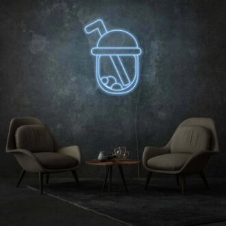 Cocktailbecher Neonfeier und Prost