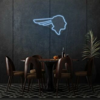 Pontiac Neon Sign Classic Automotive Elegance