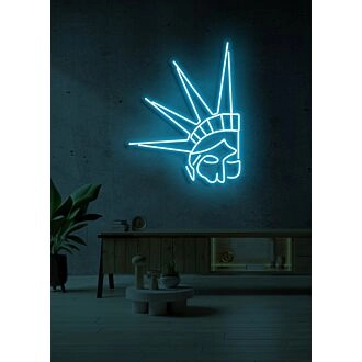 Krone Neon Regaleleganz in leuchtender Form